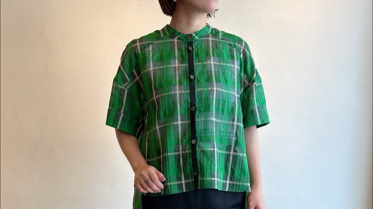 trois / Sizzle Check Short Shirt - YouTube