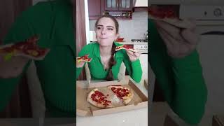Story about two pizzas #shorts by Secret Vlog