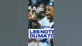 Bradley Barcola nommé homme du match par la Rédaction FM !  Les notes du match : 🤔#LOSCPSG#Barcola thumbnail