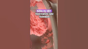 Rating Hyperrealistic Cake Techniques