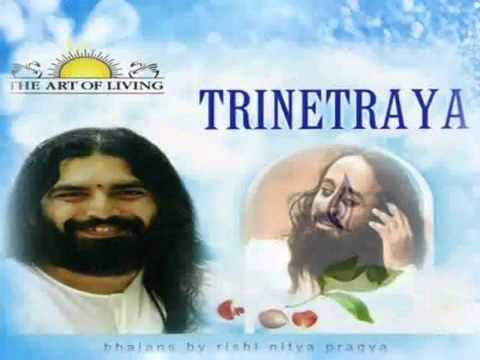 Om Namah Shivaya Bhajan  Trinetraya  Art Of Living Bhajan Song By Rishi Nitya Pragya Ji