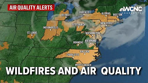 Canada wildfire smoke could sit over US for days without wind