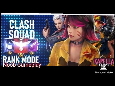 Clash squad Rank mode pro gameplay # free fire - YouTube