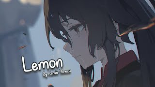 Nightcore - Lemon (Kenshi Yonezu) - (EN/ROM Lyrics/FV)