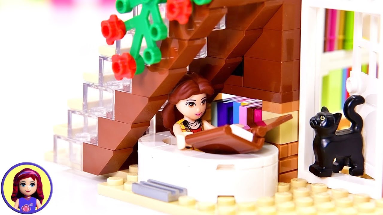 ⁣Belle's Modern Loft Apartment || Build the Kitchen & Bathroom || Custom LEGO DIY Part 2