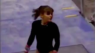 Jamie Dantzscher Rocks Her Uneven Bars Including Fabrichnova Dismount