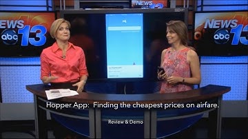 Hopper App - Find the lowest prices on airfare. Review & Demo.
