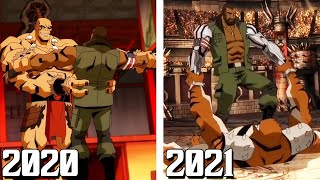 Goro Ripping Off Jax's Arms vs Jax Ripping Off Kintaro's Arms Comparison! #Shorts