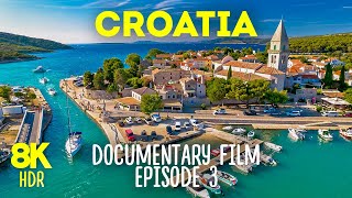 Beautiful Croatia for Tourists - A Virtual Travel to Europe - 8K HDR Scenic Documentary | Part 3
