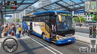 Modern City Bus Driving Simulator - Public Coach Bus Driver Game - Android Gameplay screenshot 2