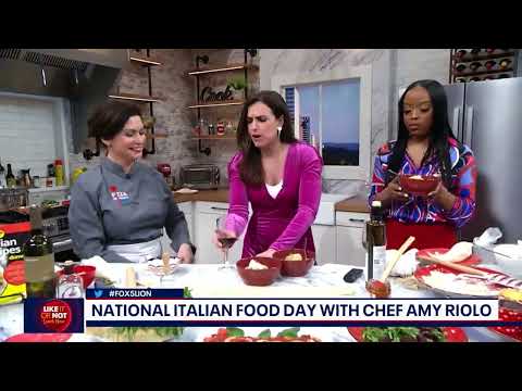National Italian Food Day with Chef Amy Riolo