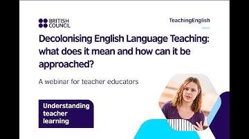 Decolonising English language teaching