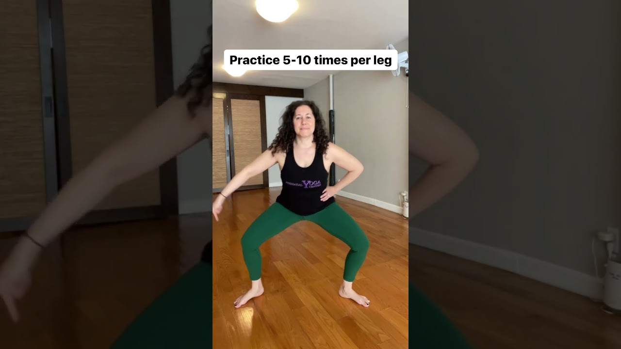 Prenatal & Postnatal Yoga | Pelvic Floor Sumo Squat Variation
