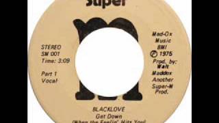 Blacklove - Get Down (When the Feelin' Hits You) Pt. 1 - original mix