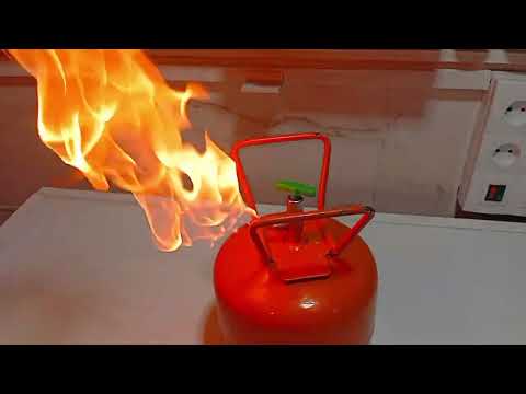 طريقة استخراج و تجميع غاز البوتان المنقى لتنظيف دارات التبريد