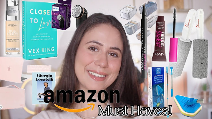 MY CURRENT AMAZON MUST HAVES | BOOKS, MAKEUP, CLEANING & MORE
