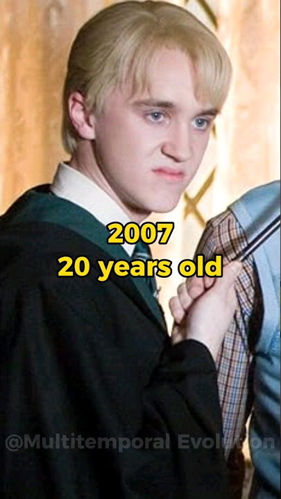 TOM FELTON DEVOLUTION (2023-1997) #shorts