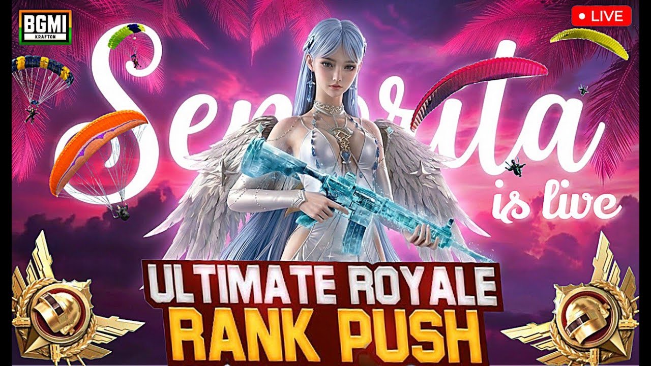🔴 BGMI LIVE Stream |ULTIMATE  ROYALE RANK PUSH | FUN GAMEPLAY
