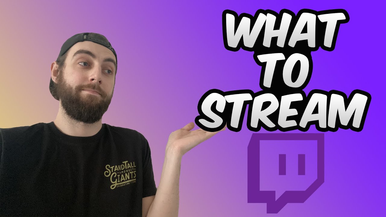 What to stream on Twitch! - How to stream less saturated games - YouTube