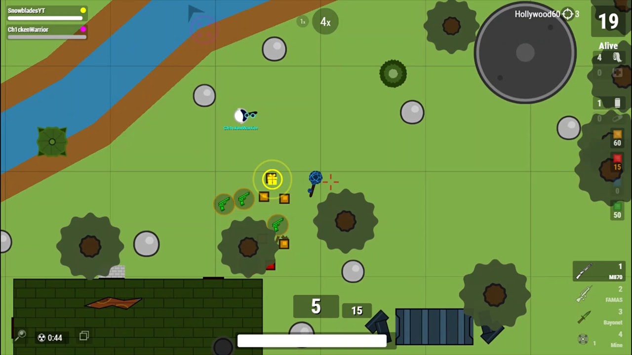 Minigun is better than PKP Pecheneg?!? | Surviv.io