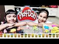 Playing with clay in hindi /Play Doh Kids /Playing with playdough/Pari And Priyanshi/Learn With Pari