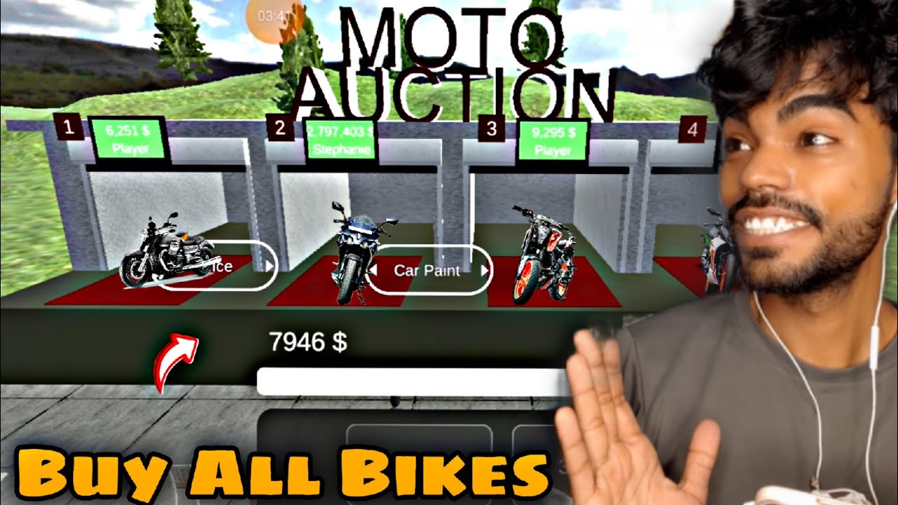 22 Lakh Dollar Bike In Aution - MotorBike Saler Simulator || Deepsa Gamer