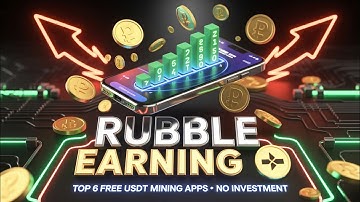 This Ruble Earning Site Actually Pays!Top Six USDT mining app without any invest.
