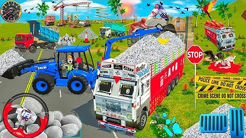 🔴Drive Dumper and Loading Stone With JCB in Game 🔥 #jcb #dumper #truck #challenge #gameplay