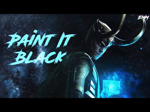Видео: Marvel - Paint it Black