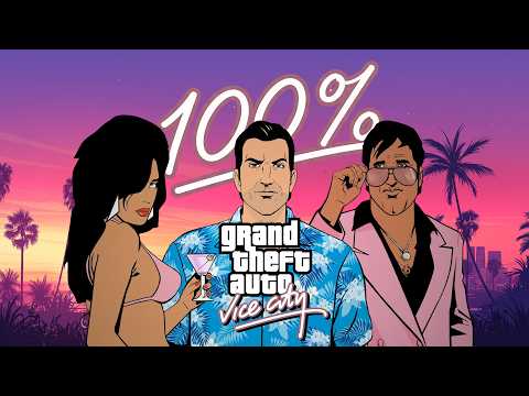 Eu fiz o 100% do GTA Vice City antes do GTA 6 (e foi INCRÍVEL)