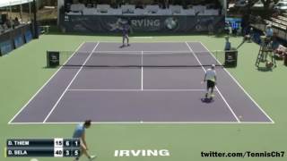 Dominic Thiem vs Dudi Sela Highlights IRVING 2015