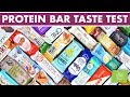 Healthy Protein Bar Review & Taste Test! | BEST Protein Bars 2019