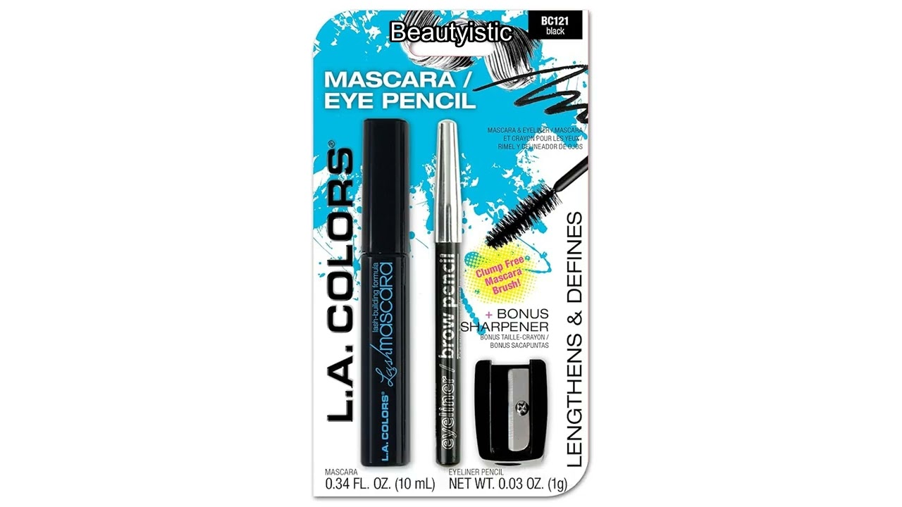 Обзор туши, подводки и точилки для ресниц L.A. COLORS: оправдывает ли себя этот бюджетный набор?