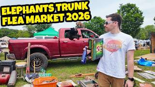 INCREDIBLY CHEAP FLEA MARKET FINDS AT THE ELEPHANTS TRUNK! My Local Flea Market!