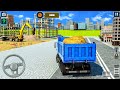 Construction House Building Simulator 3D - All Heavy Vehicles Drive - Android Gameplay