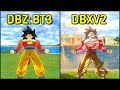 Goku  all transformations  attacks  dbxv2 vs tenkaichi 3 ssjssj2ssj3ssj4kx20