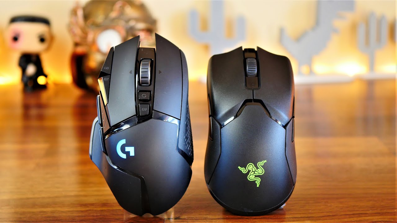 Logitech G502 LIGHTSPEED vs Logitech G502 X Side-by-Side Mouse