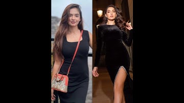 Thumbnail of anushka sen vs nora fatehi #shorts