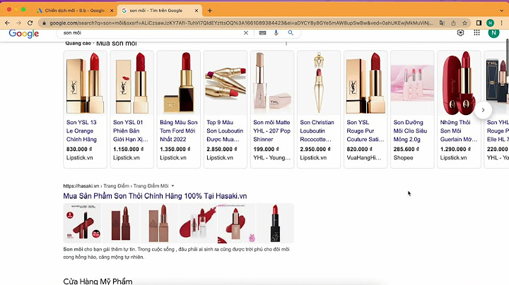 Hướng dẫn chạy google shopping