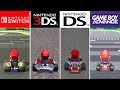 Nintendo SWITCH vs 3DS vs DS vs GBA | MARIO KART - Comparación Gráficos de las Portátiles (4k 60fps)