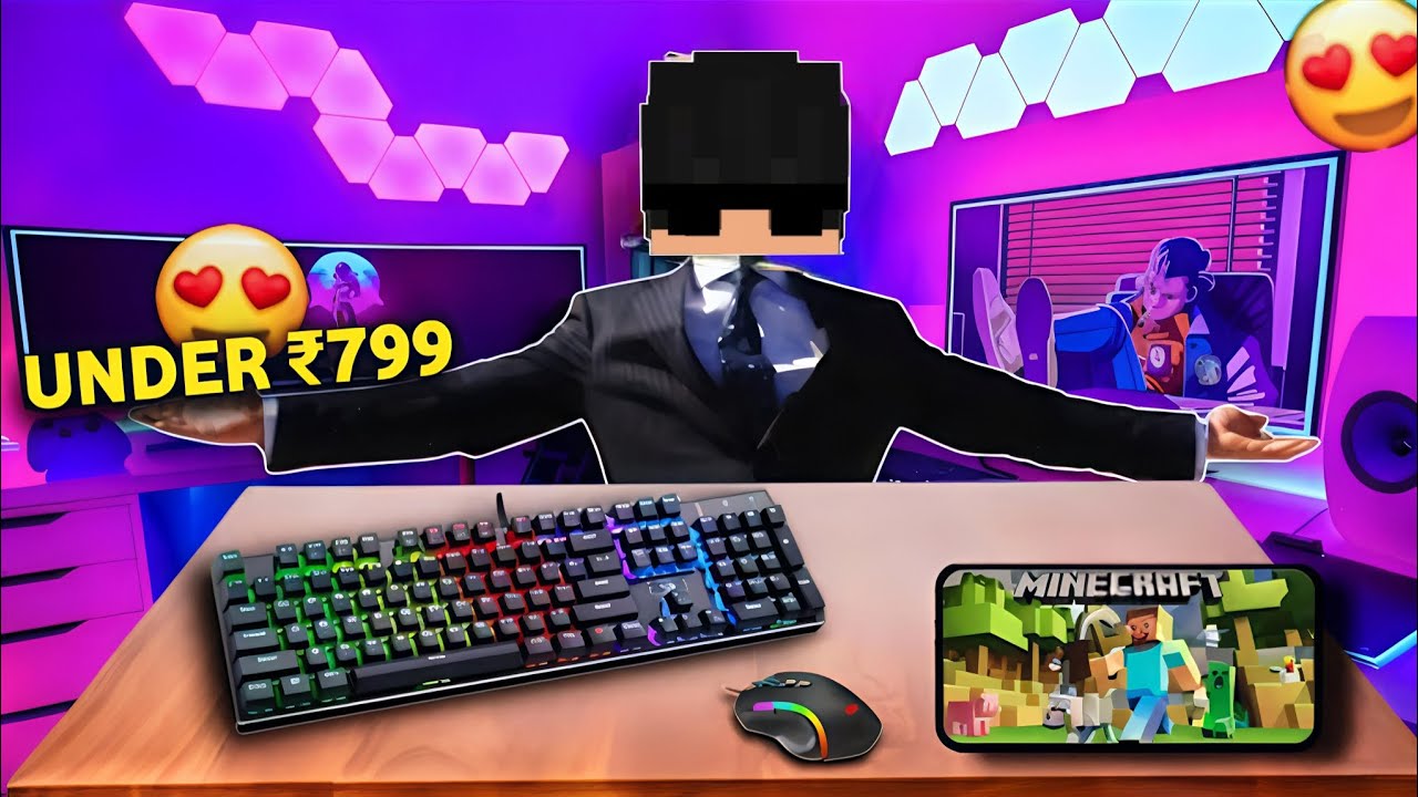 My dream Setup Tour | Mini Gaming Setup (₹500)
