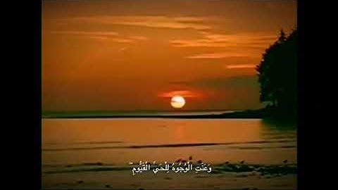 تلاوه خاشعه بصوت ناصر القطامي ( وَعَنَتِ الْوُجُوهُ لِلْحَيِّ الْقَيُّومِ ۖ)