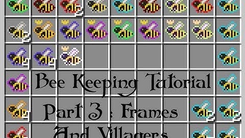 FTB - Forestry Bee Keeping Guide : Part 3 Frames and Villagers
