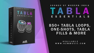 Sounds of Modern India - Tabla Essentials | Playthrough | Tabla Loops, Fills, One-Shots & more