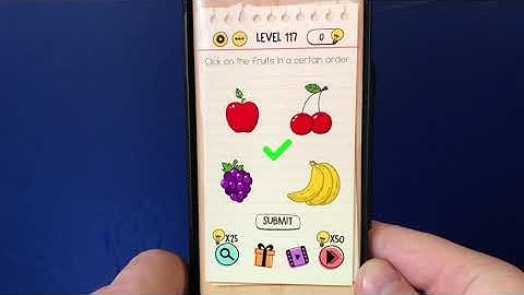 Brain Test Click on the fruits in a certain order
