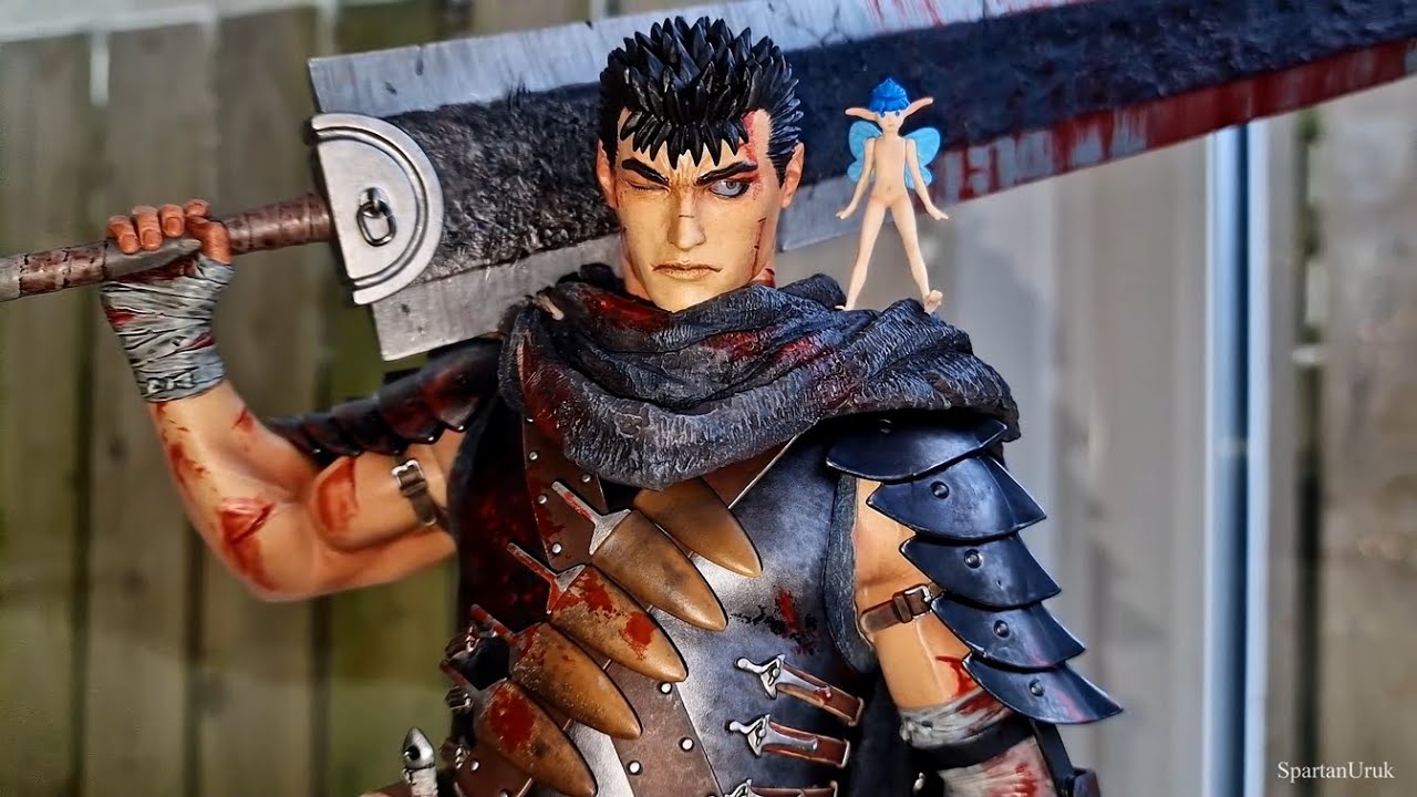 Gecco Corp Berserk Guts Lost Children Arc The Black Swordsman 1/6 Statue