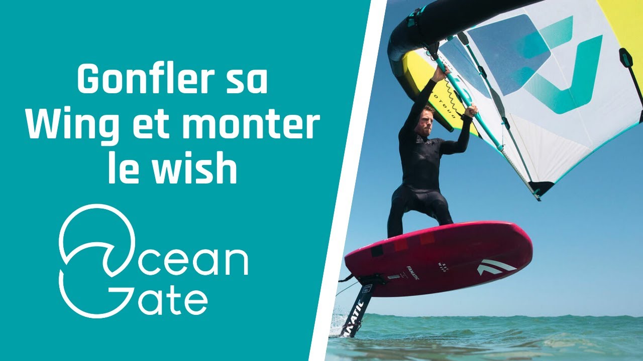 Comment gonfler sa wing et installer le wishbone sur les wings Duotone