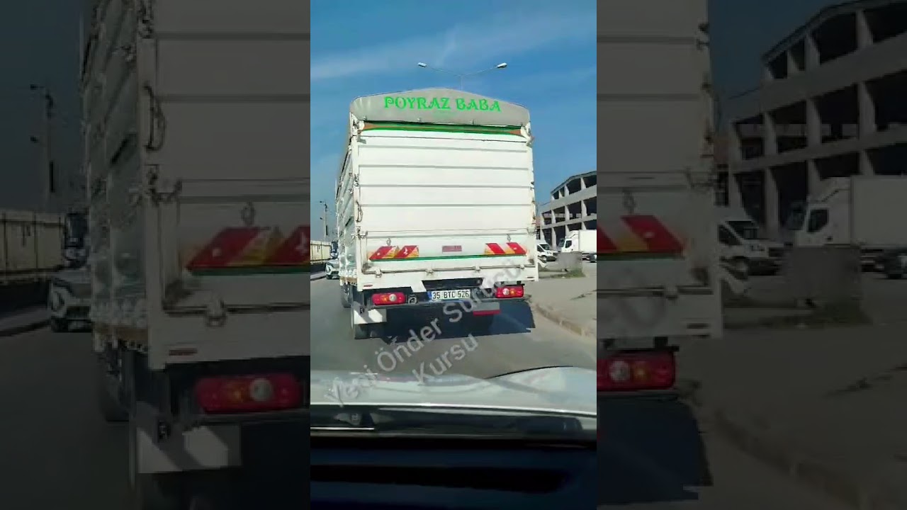 GAZİEMİR BEYAZEVLER DİREKSİYON SINAV PARKURU 2.ROTA