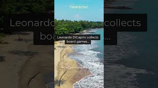 Leonardo DiCaprio collects board games... #shorts  #celebrity  #facts  #subscribe