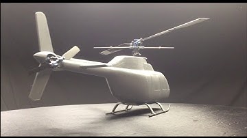 BELL RANGER 3D Printed Helicopter for Align Trex 450